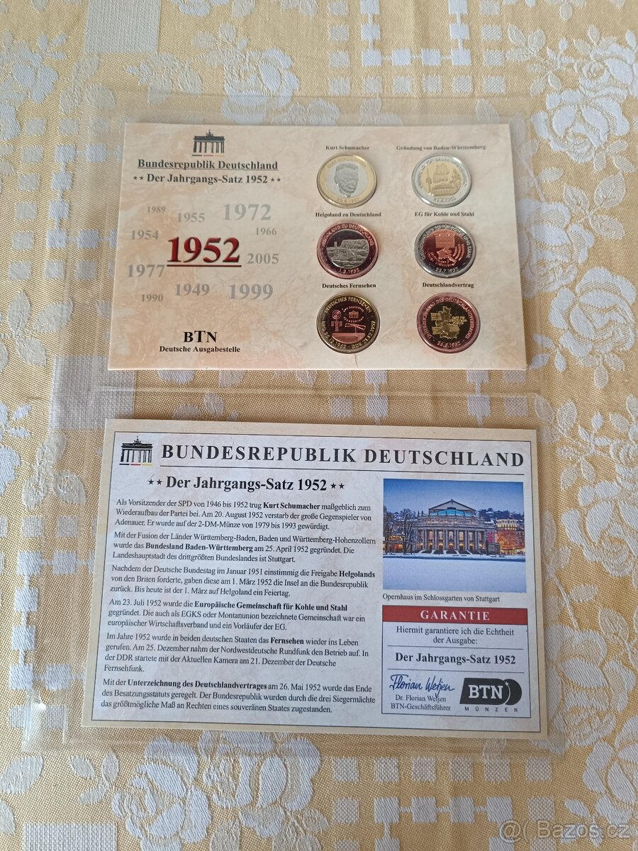 Sběratelské medaile/ Německo