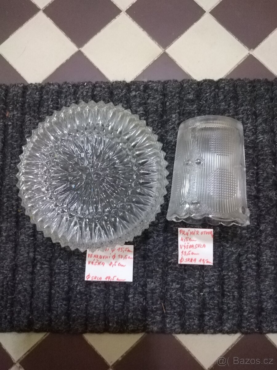 Retro skla na světla