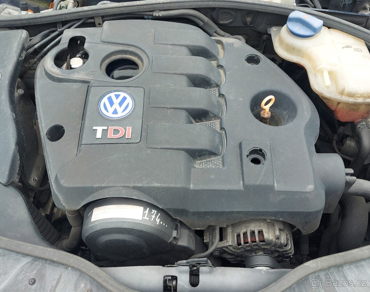 Volkswagen PASSAT B5.5 1.9PD TDI - Motor AVB nájezd  240tkm