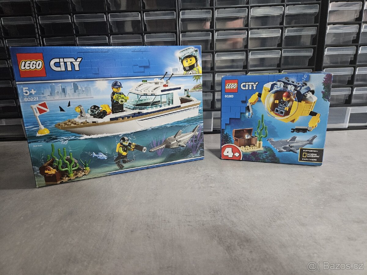Lego 60221, 60263