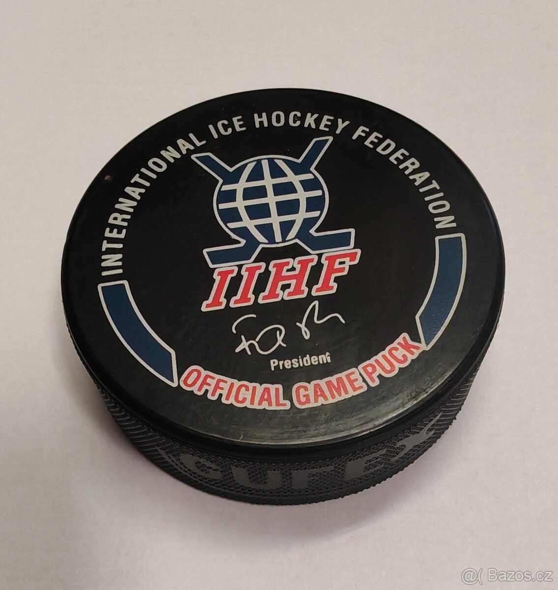 Hrací puk IIHF - sběratelský
