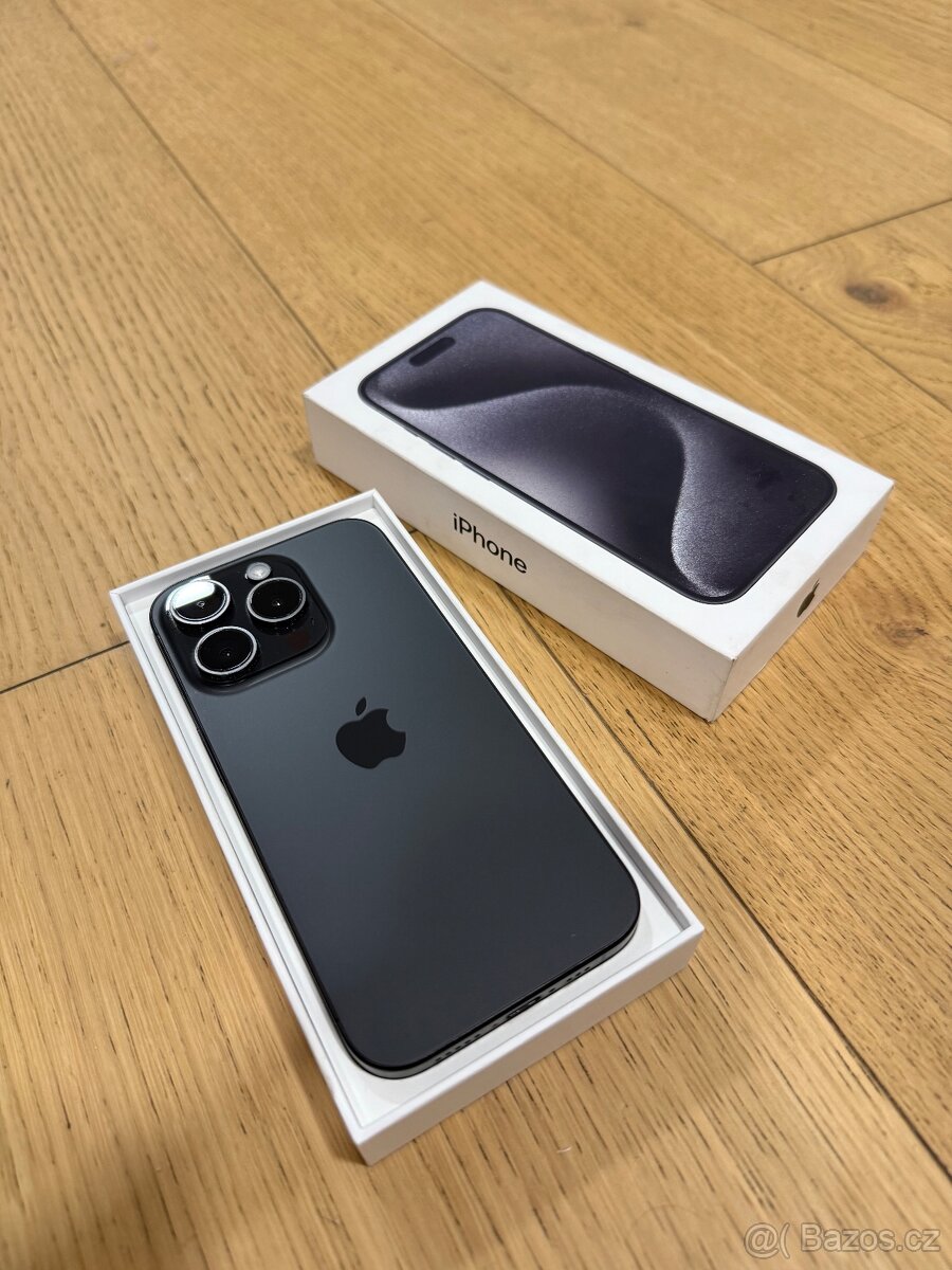 Apple iPhone 15 Pro 128GB černý