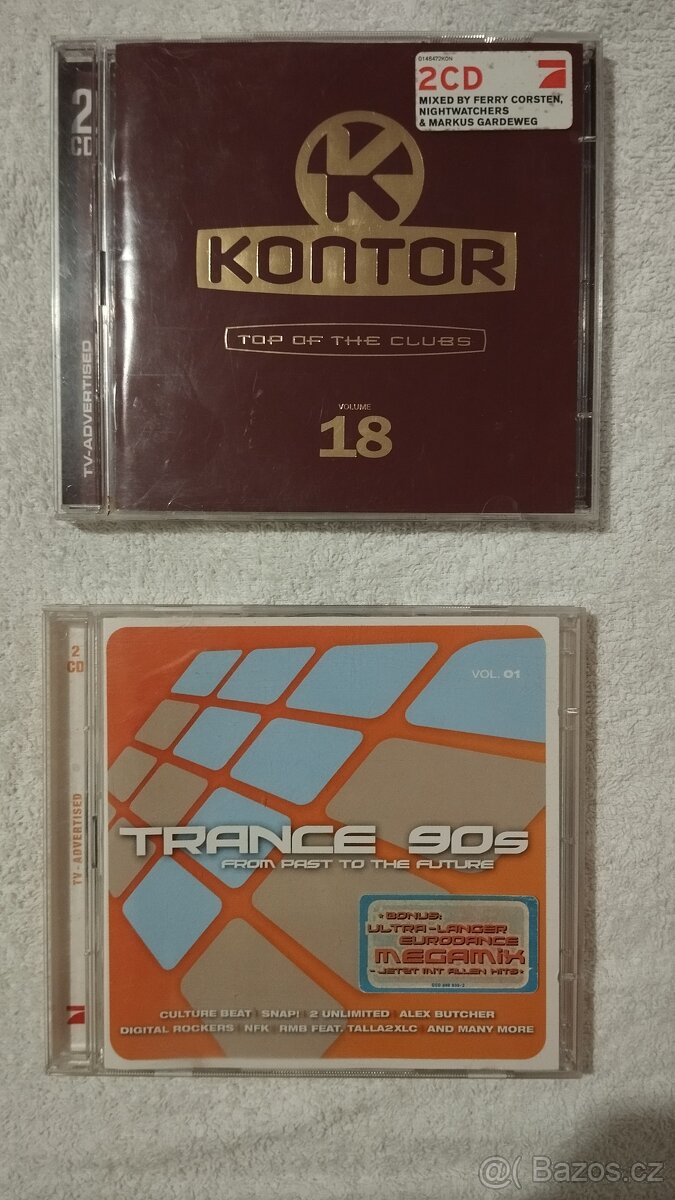 Taneční CD (Trance 90s, Kontor)