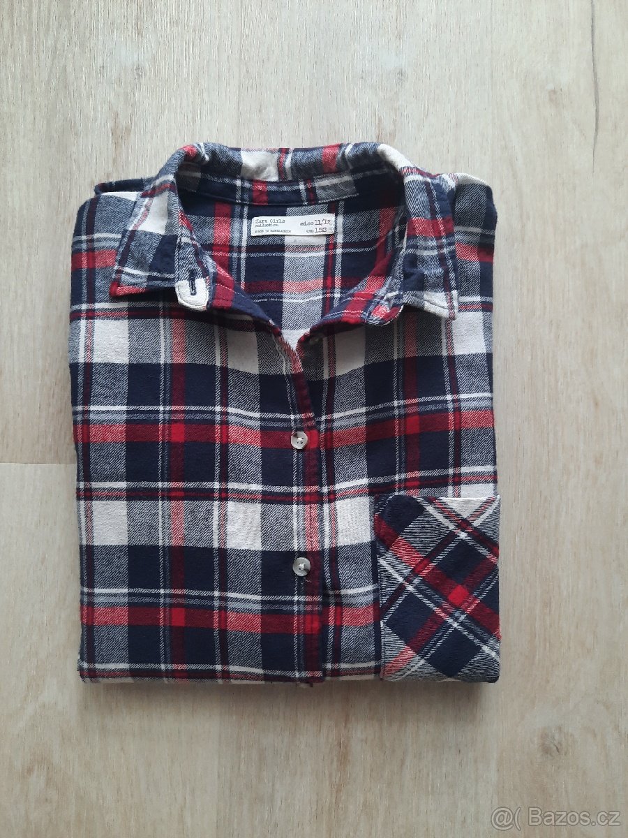 UNI trendy košile zn. ZARA, věk 11-12, vel. 152