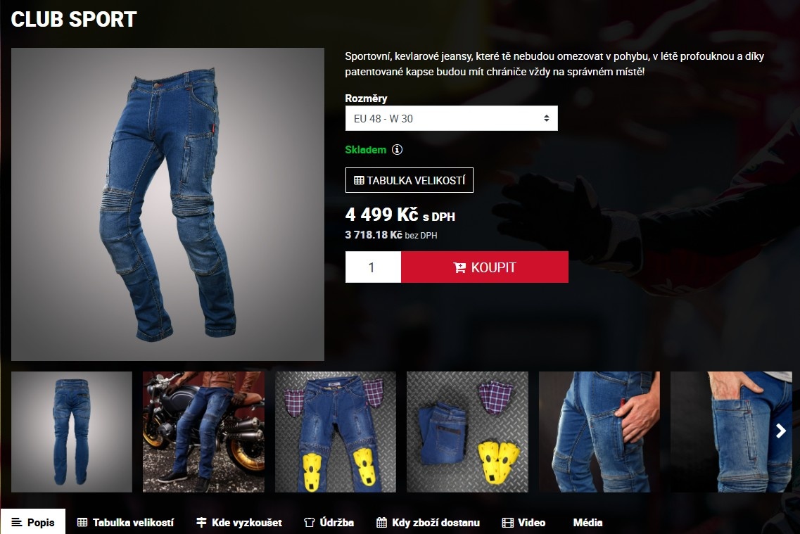 4SR Club Sport Jeans