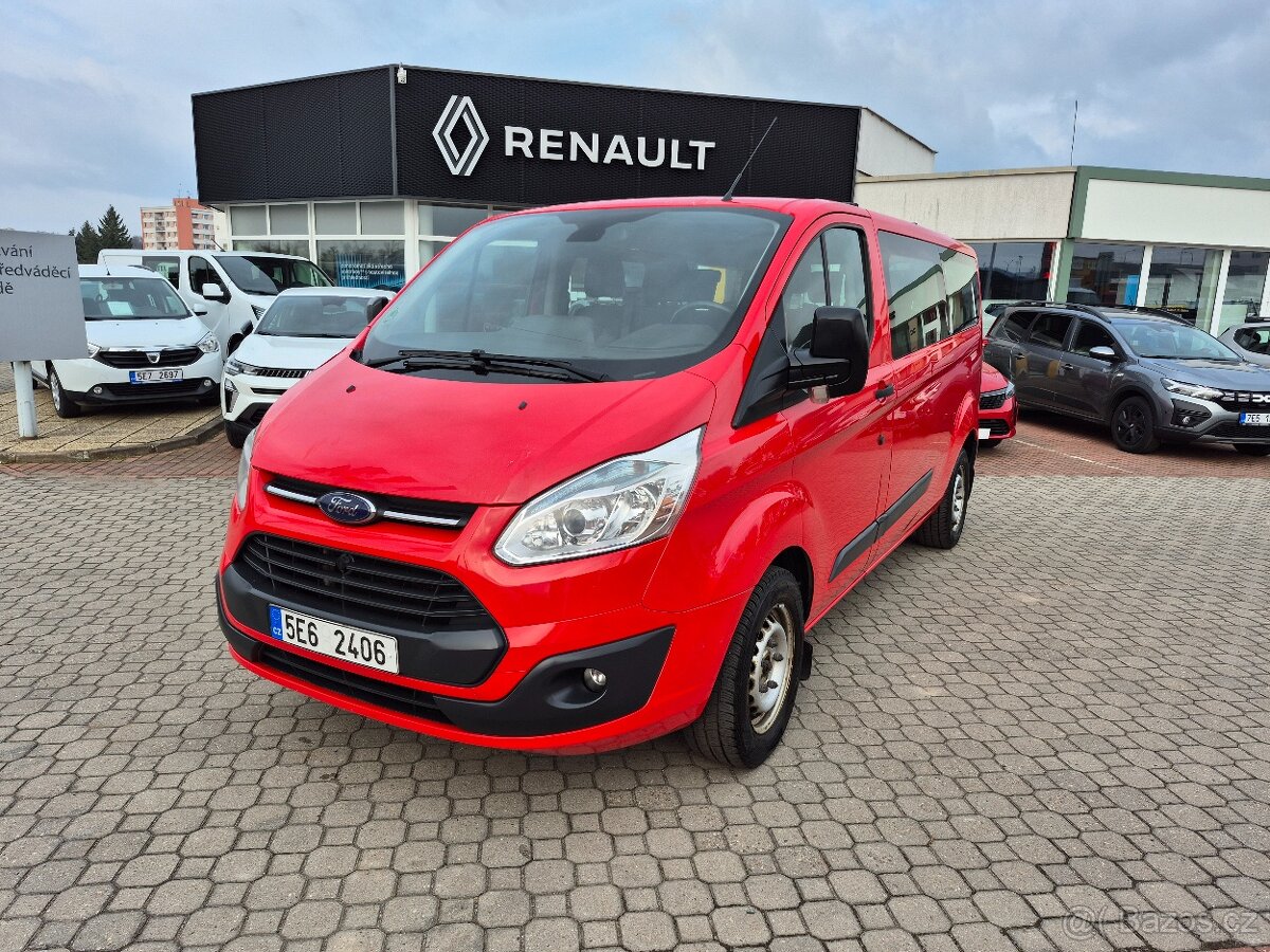 Ford Transit Custom, 2.2 TDCI, 9 míst, ČR