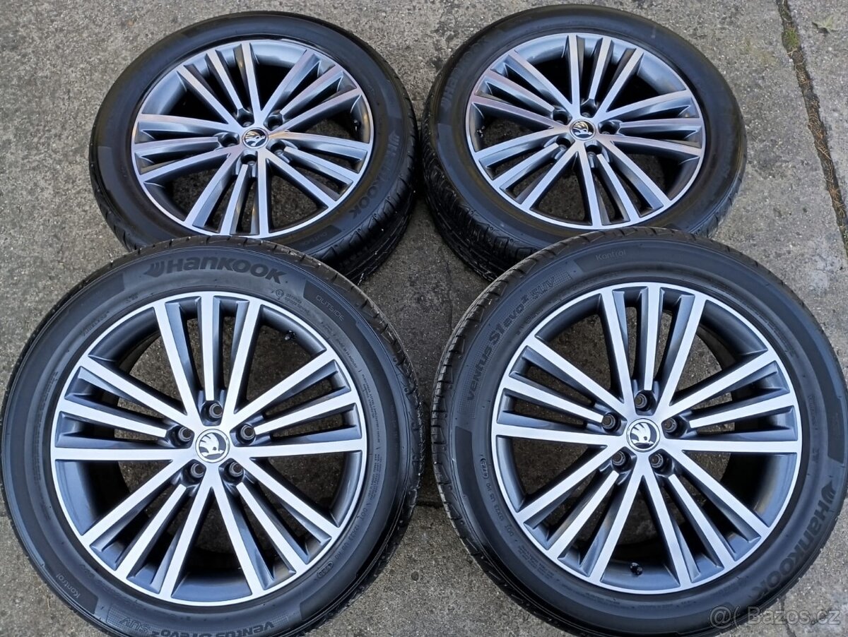 Alu kola originál Škoda Kodiaq 5x112 R19 Sirius
