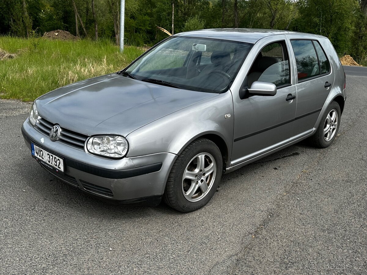 VW Golf IV 1.9TDi 74kw, r.2002, stk, pouze prodej