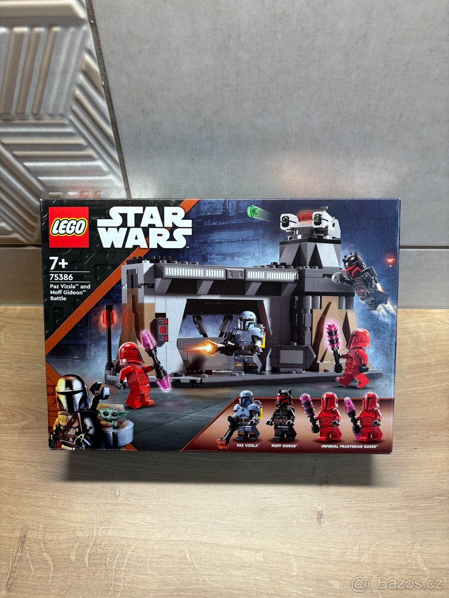 LEGO Star Wars 75386 Paz Vizsla and Moff Gideon Battle