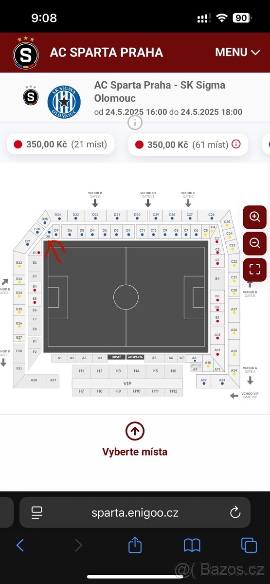 Sparta Praha vs Sigma Olomouc