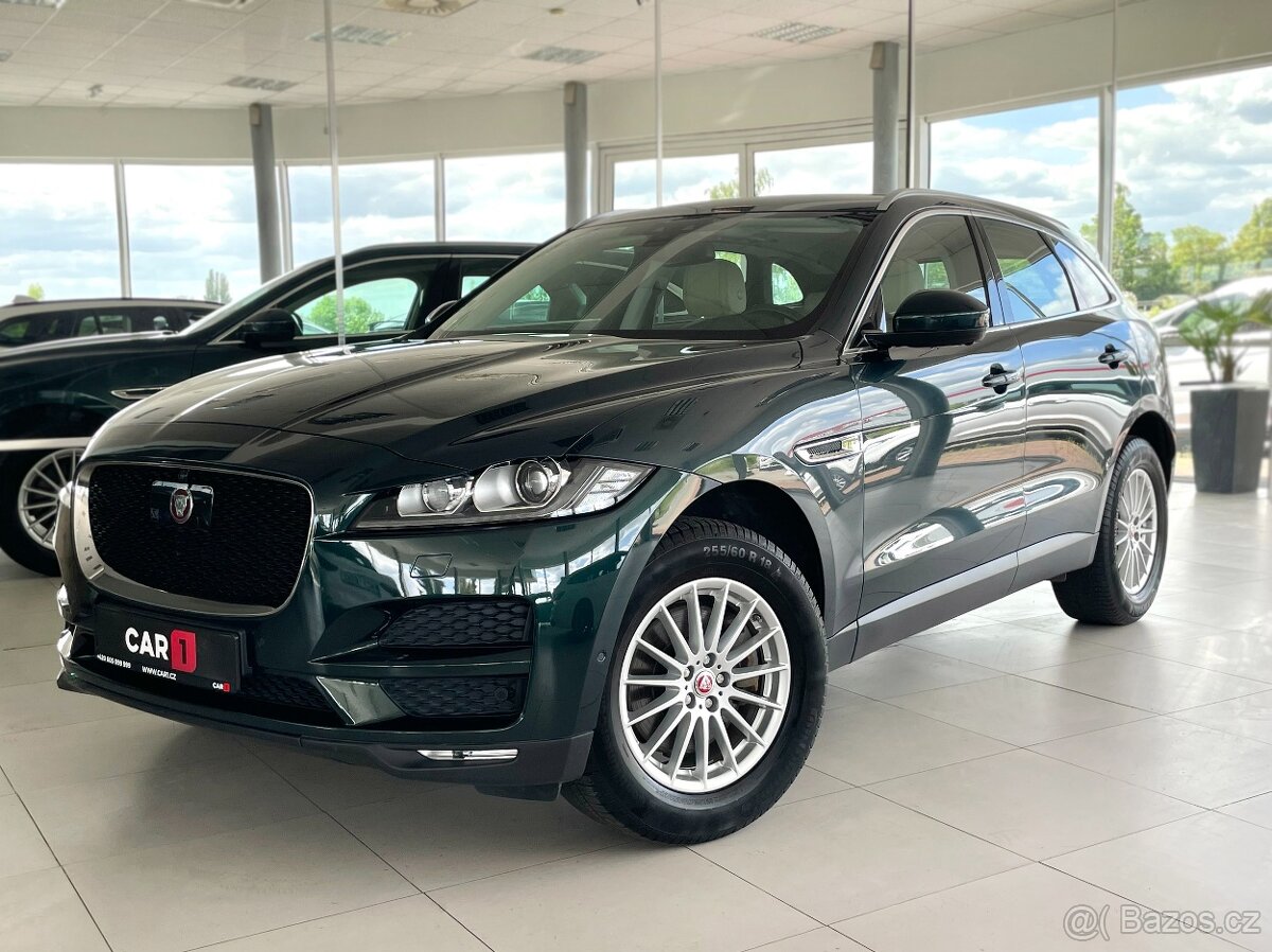 Jaguar F-Pace 35t AWD250kW,360°Kamery,Tažné