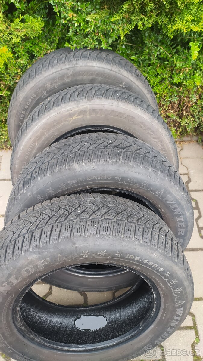 195/65/15 zimní pneu Dunlop