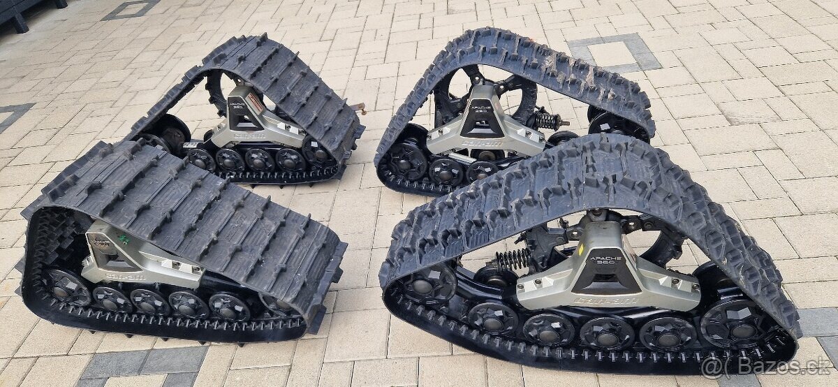 Snezne pasy BRP Apache 2  Can am outlander 2019+ adaptery