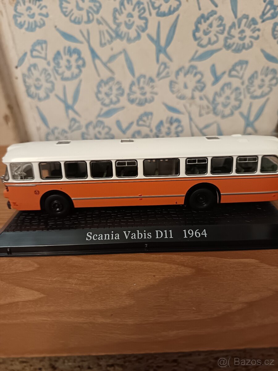 Model autobusu Scania Vabis D11 1964