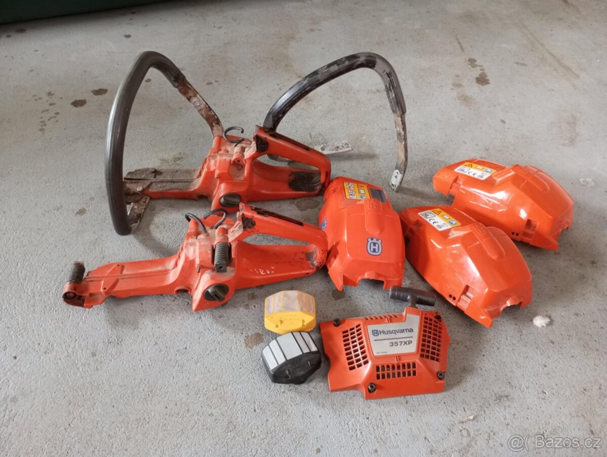 Husqvarna 357- nahradnidily