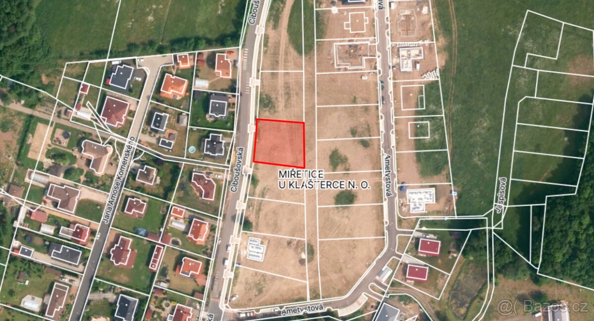 Prodej stavebního pozemku 939 m² - Klášterec nad Ohří