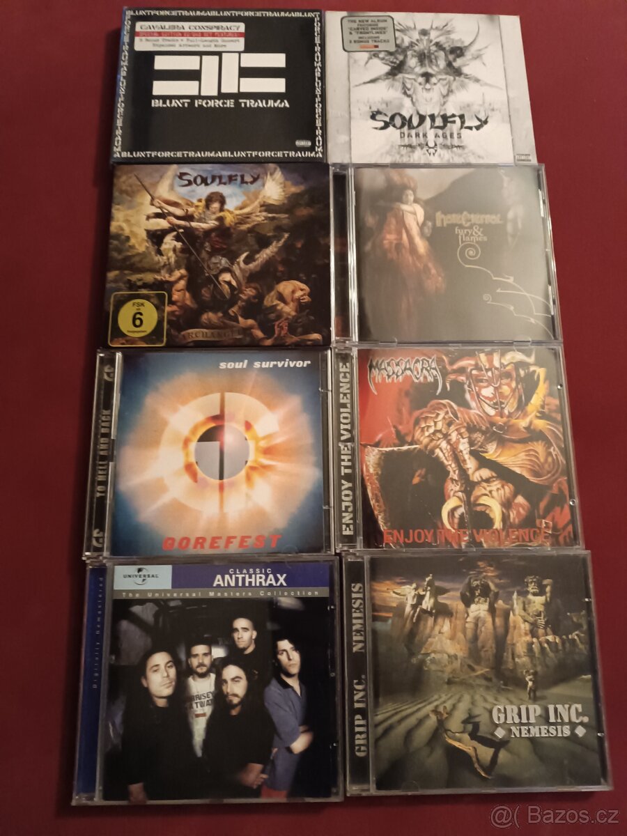 Prodám cd metal death