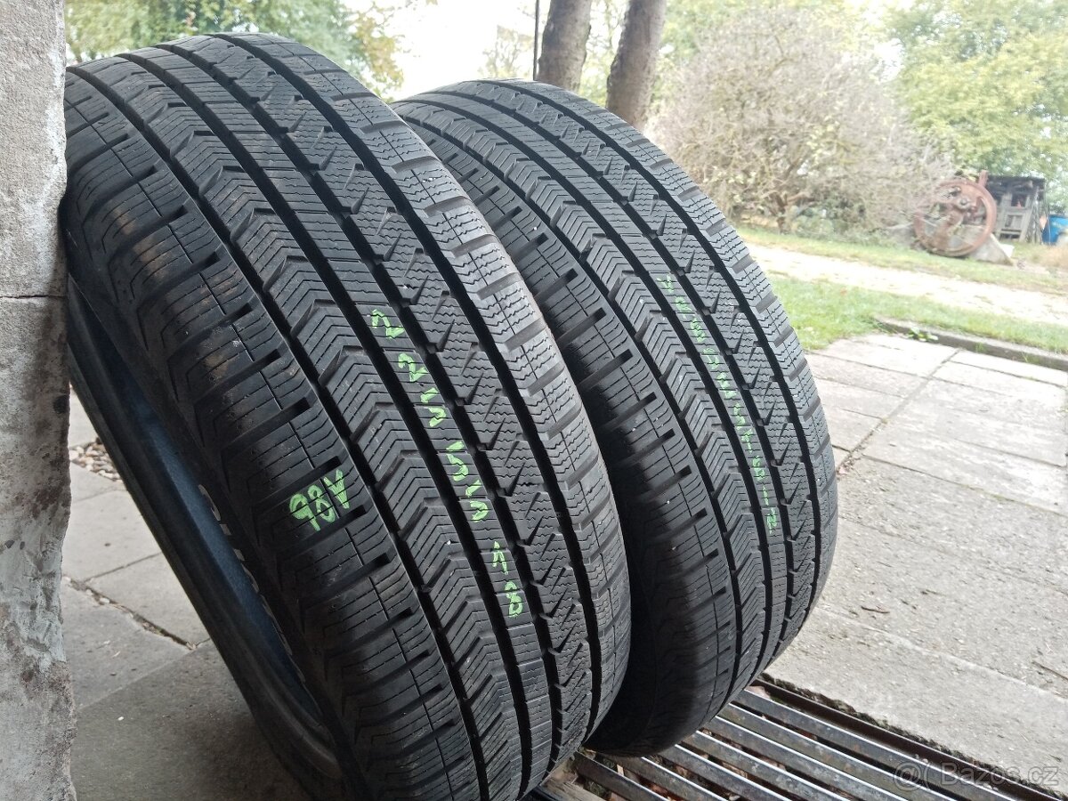 Celoroční pneu 2kusy 225/55/18 vzorek 90% - dobírka možná