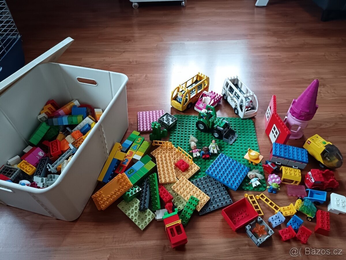 velká krabice lego duplo 6,6kg