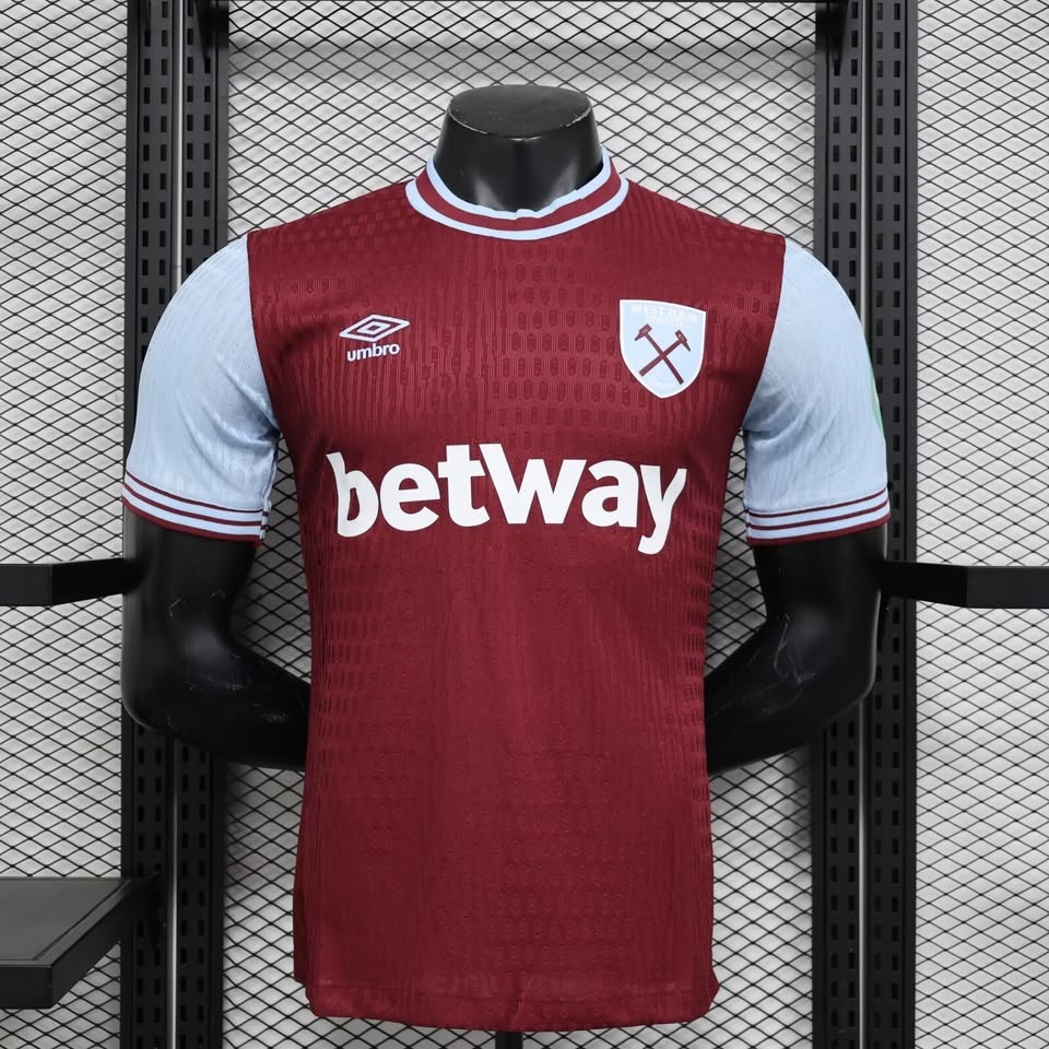 2024-2025 West Ham United Domácí fotbalový dres 1:1 thajské