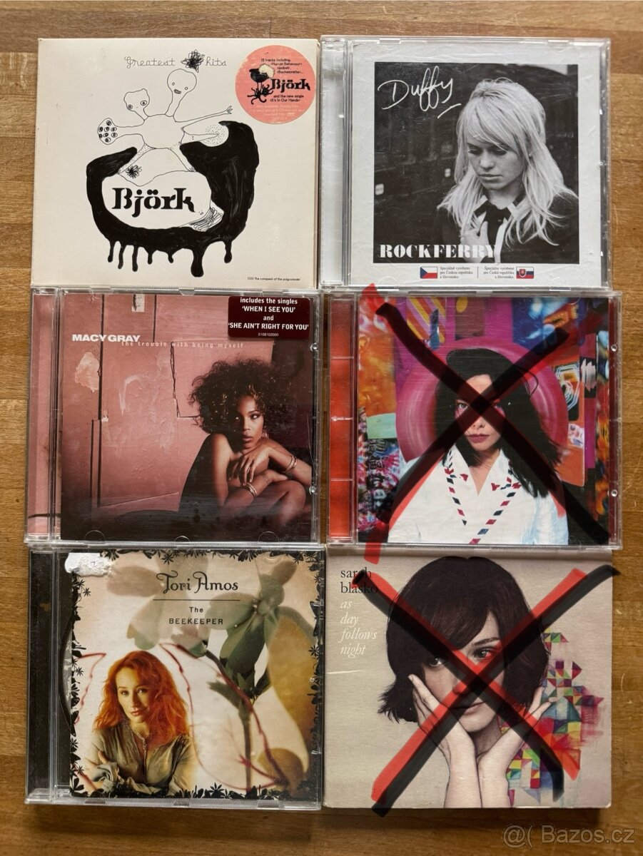 Björk, Tori Amos, Macy Gray, Duffy