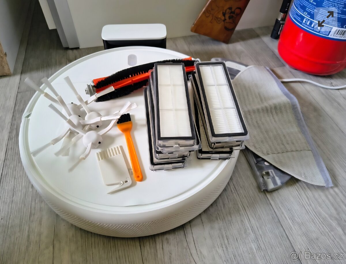 Xiaomi Mi Mop 1C White s novým příslušenstvím