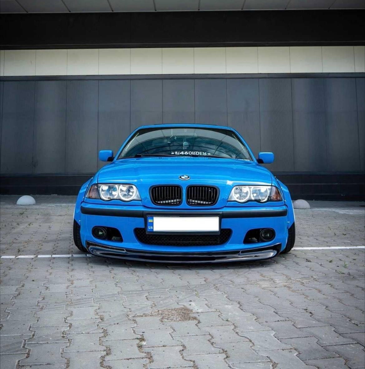 bmw E46 CSL Front lip spoiler LCI COUPE CABRIO MTech 2 bumpe