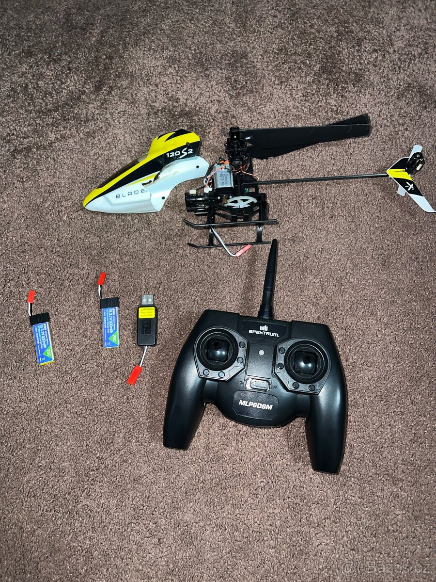 RC Vrtulník BLADE 120 S2