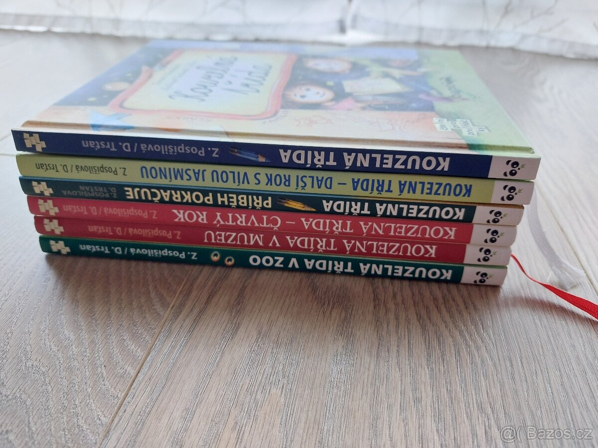 Knihy-Kouzelná třída-čtení pro prvňáčky