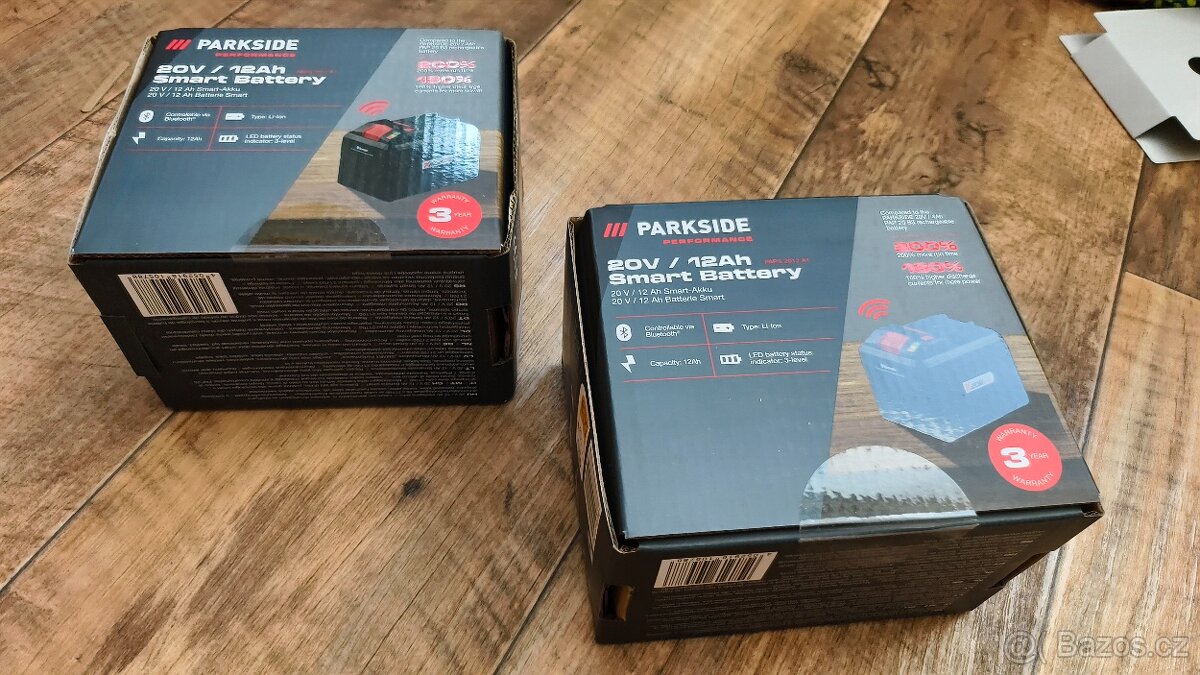 Parkside baterie 2x 12ah