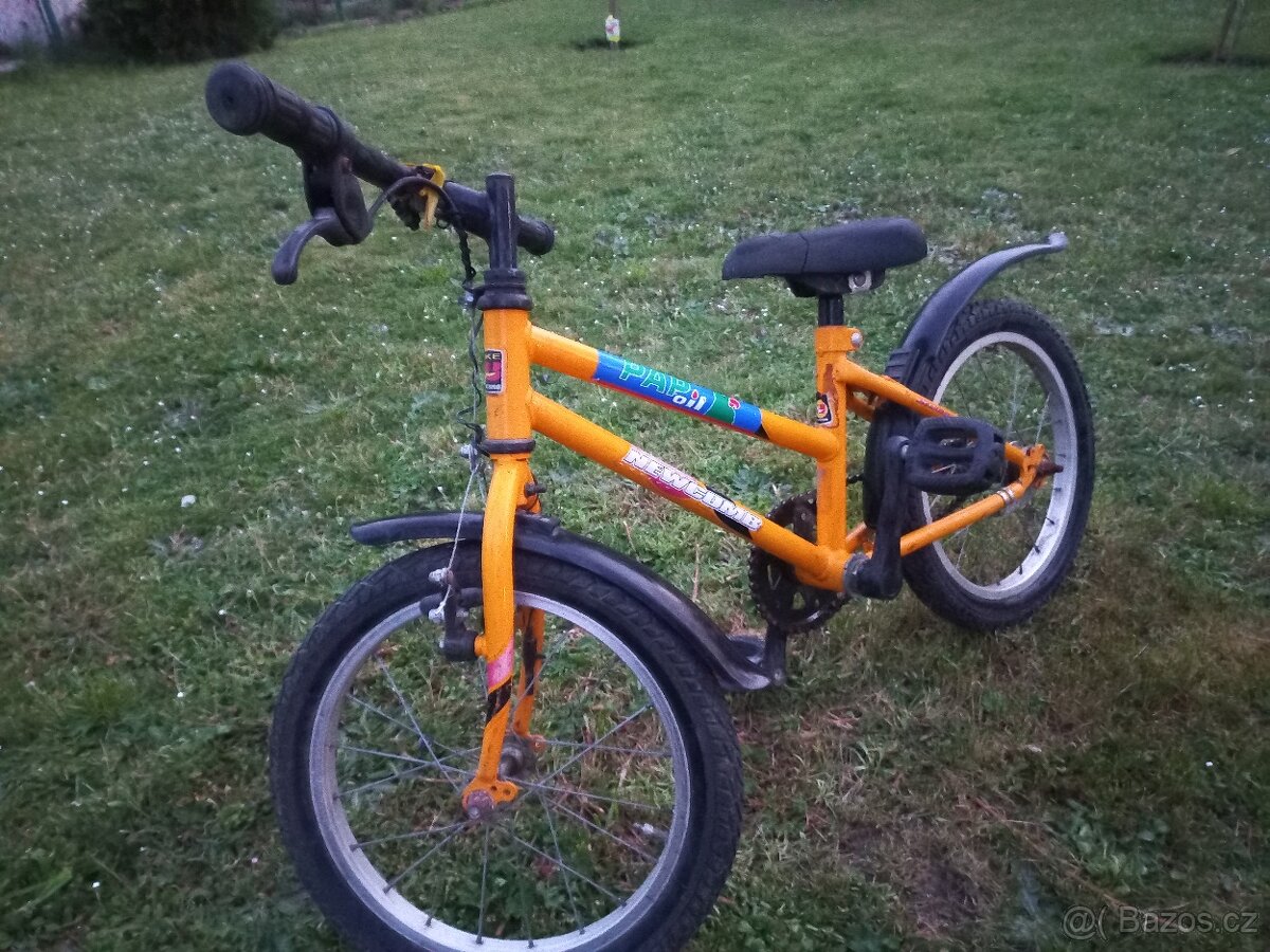 Dětské kolo starší po klukovi
