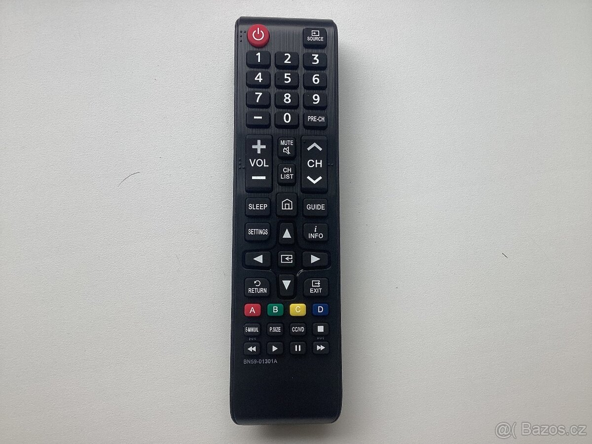 Dálkový ovladač na TV Samsung