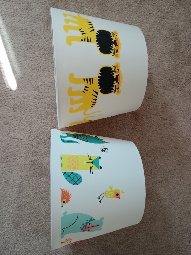 Stropní dětská svítidla 2x