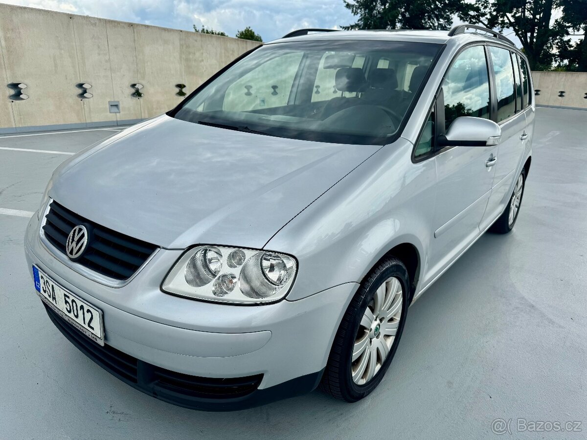 VW TOURAN 2.0 TDI, BEZ DPF, 118 779KM, BEZ KOROZE, TAŽNÉ,