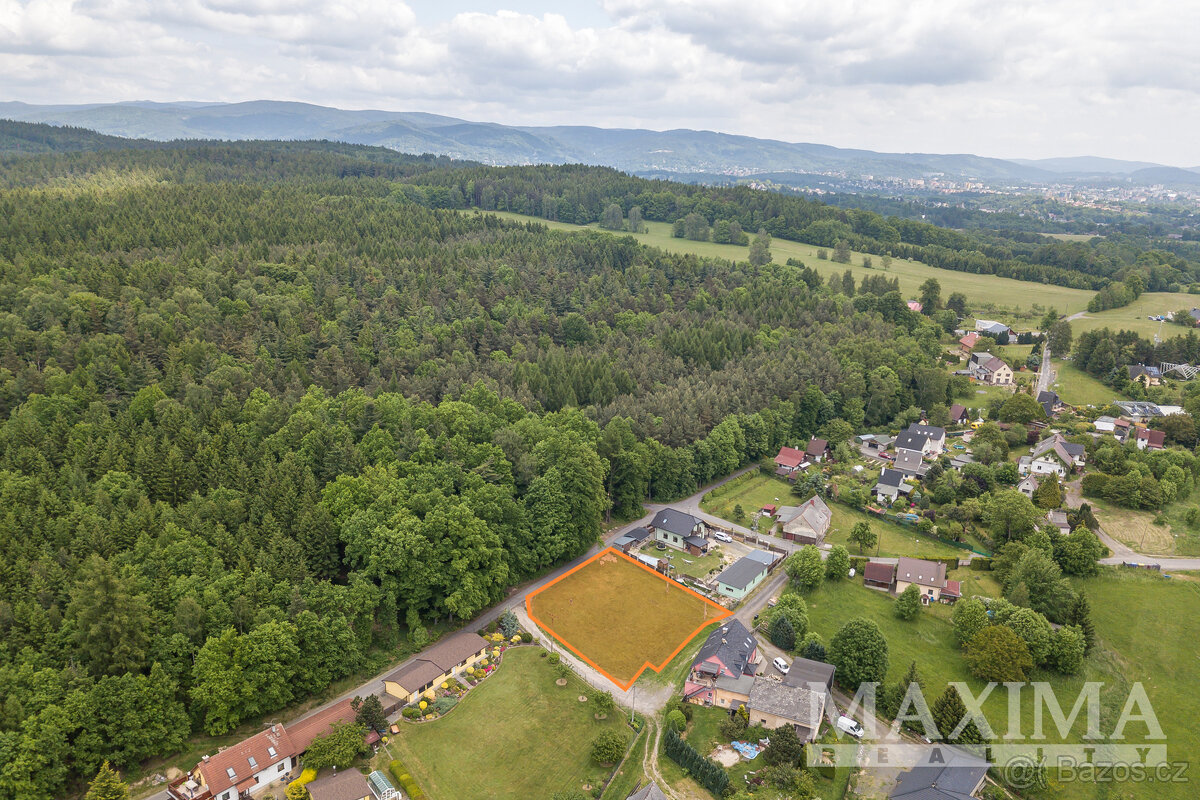 Prodej, pozemek, 1393m2, Liberec XXXIII-Machnín