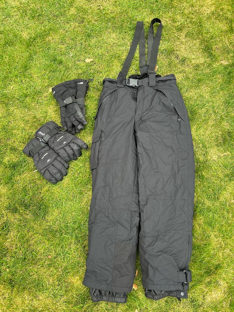 lyžařské kalhoty Rodeo (CA) s Recco, XL+rukavice