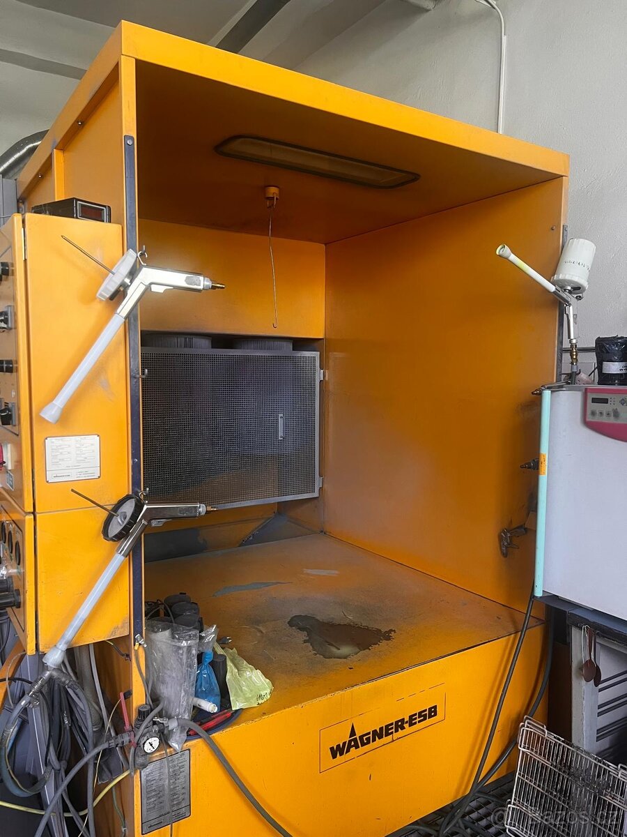 Nanášacia kabína Wagner ESB+ zariadenie OptiFlex B (GEMA)