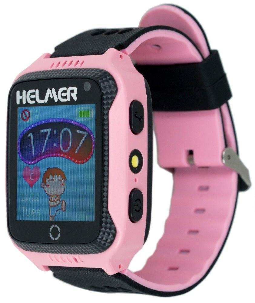 HELMER dětské hodinky LK 707 s GPS lokátorem/ dotykový displ