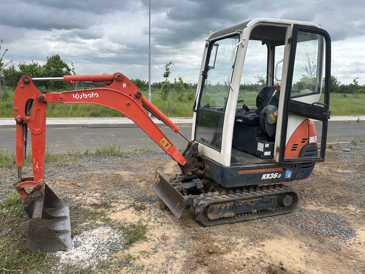 Kubota kx 36-3 1,5T minibagr