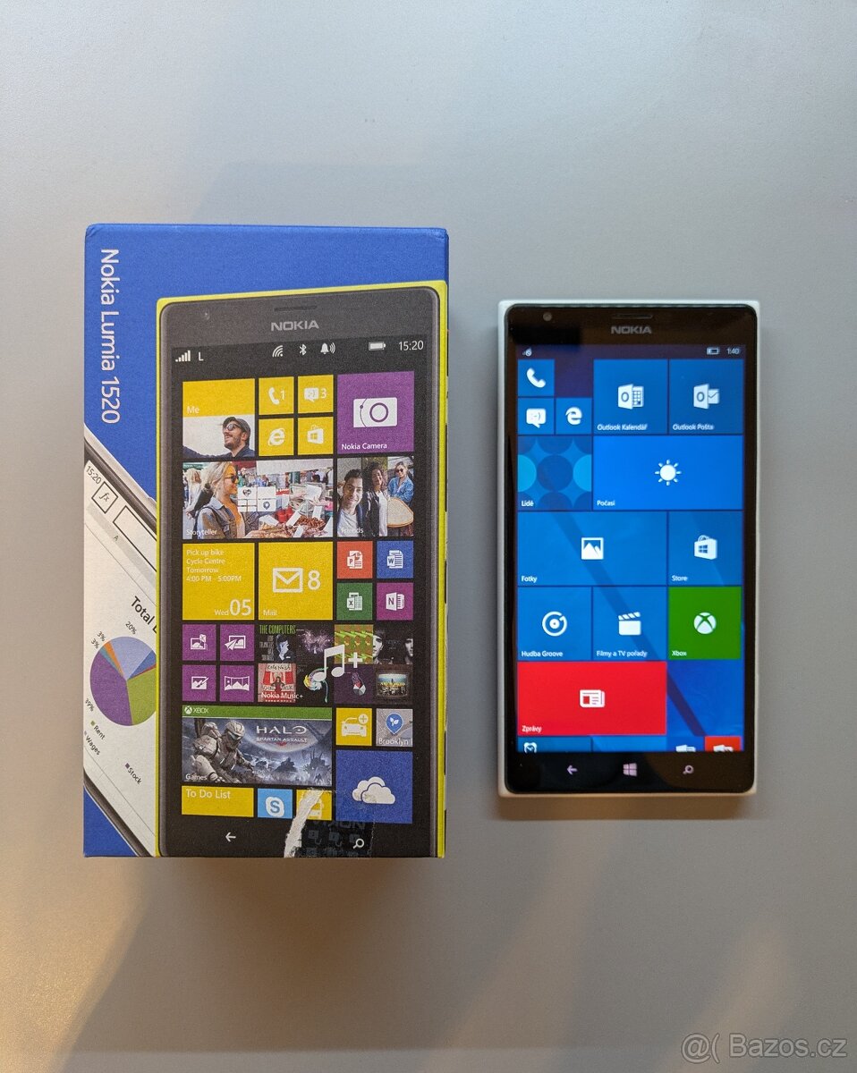 Nokia Lumia 1520 - bílá