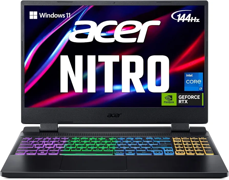 RTX 4060 8GB_OBŘÍ ACER NITRO 5_i5-12450H_16GB_144HZ