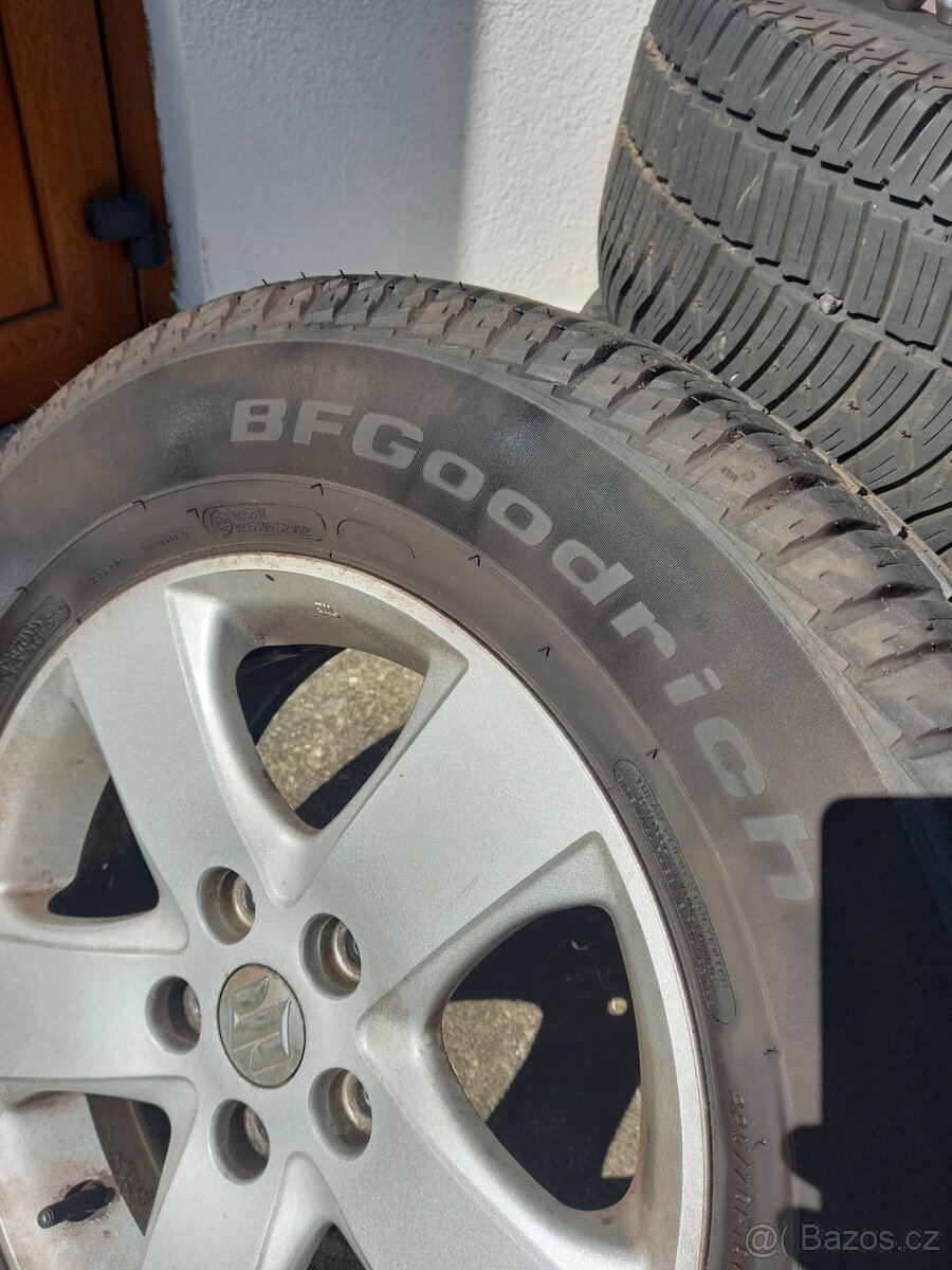 🚗 Alu kola 16’pro Suzuki Grand Vitara + pneu BFGoodrich