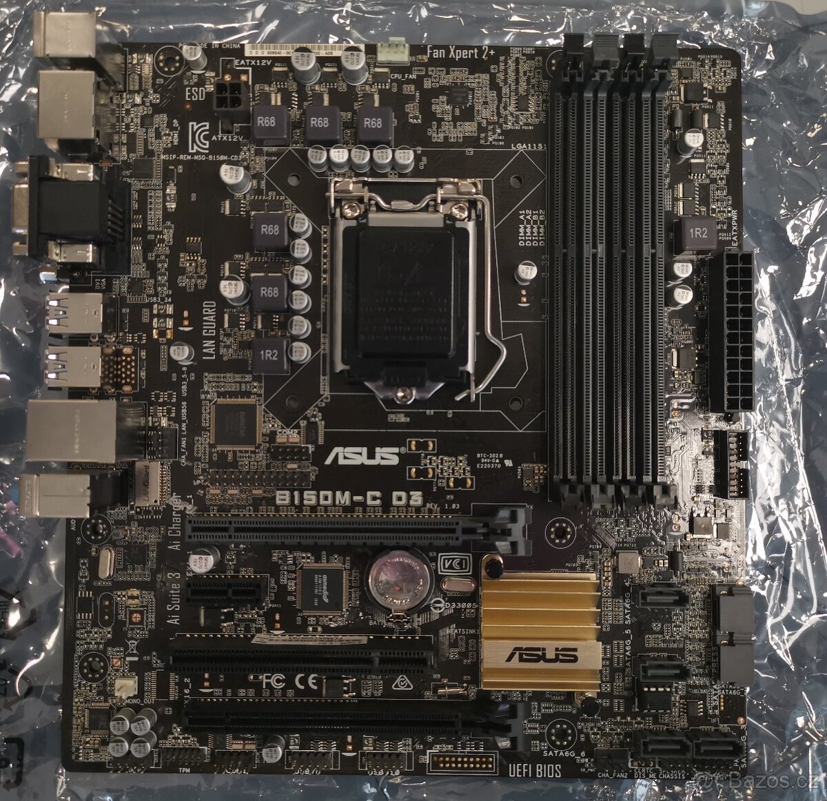 zákaldná doska Asus B150M-C D3 pre intel CPU 6.gen DDR3