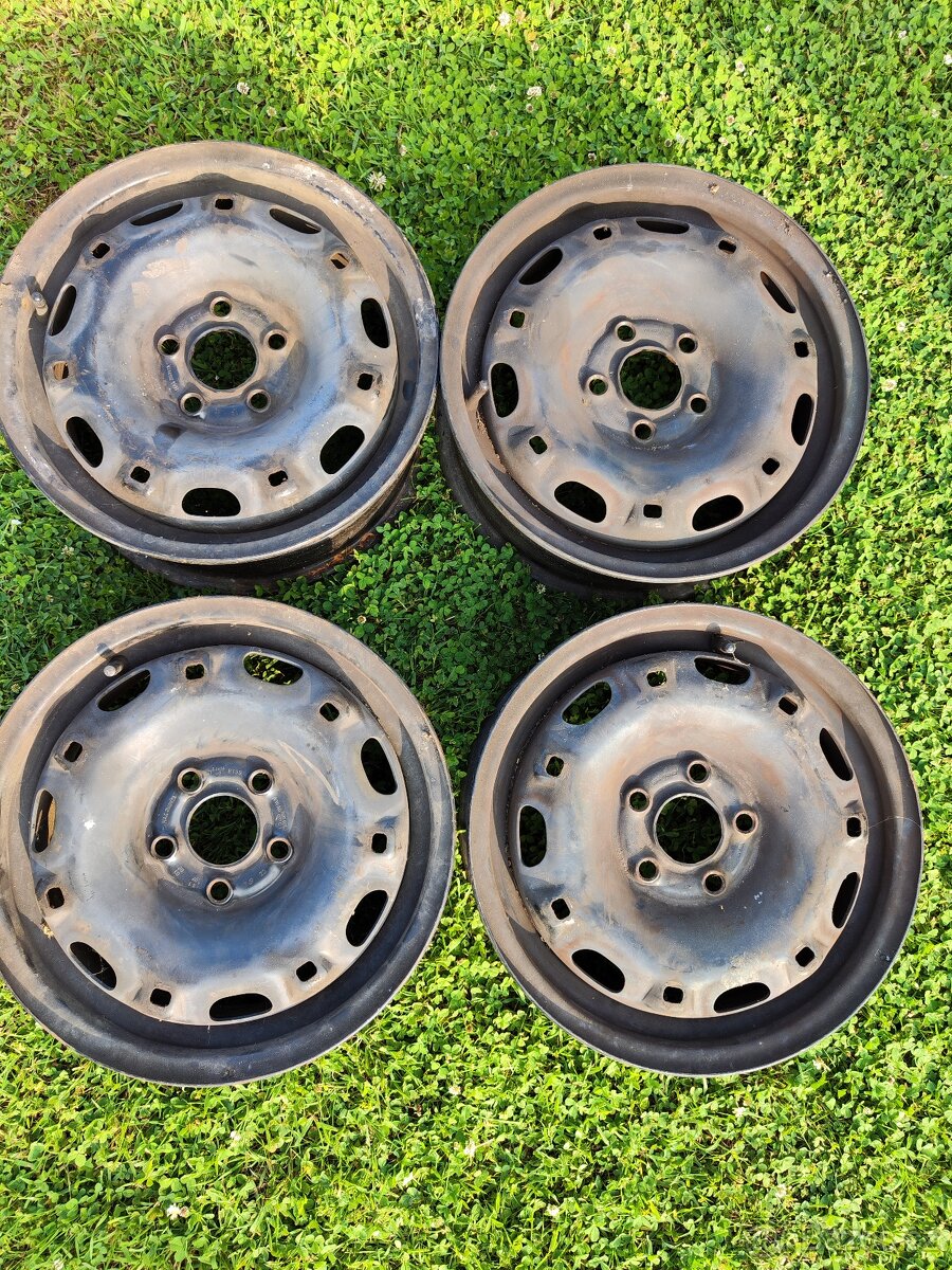 Disky 14" Fabia I - plech 5Jx14 H2 ET35 originál