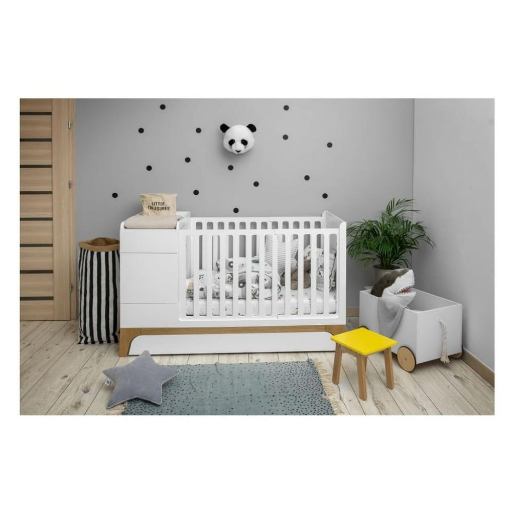 Detska rostouci postylka UP - bila - 70x160 - Bellamy