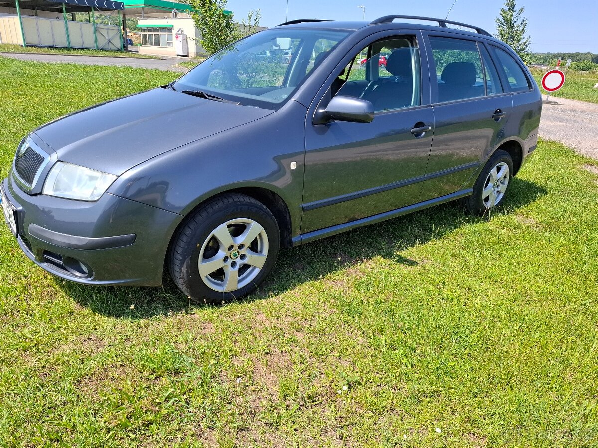 Škoda Fabia 1.4 16v 59kw Kombi Klima Alu Model 2007.Nová Stk