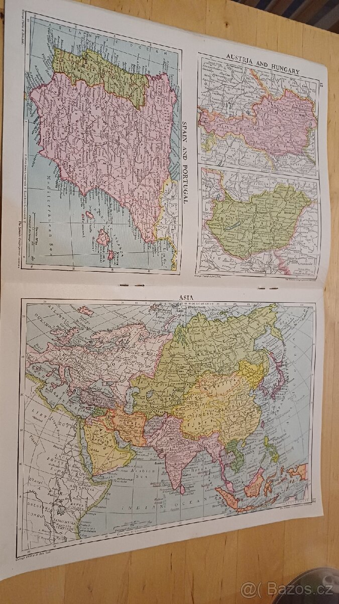 Starý světový atlas