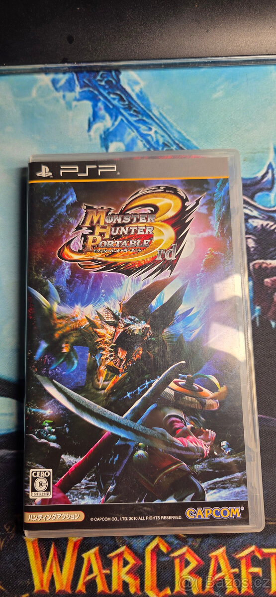 PSP Monster Hunter Portable 3