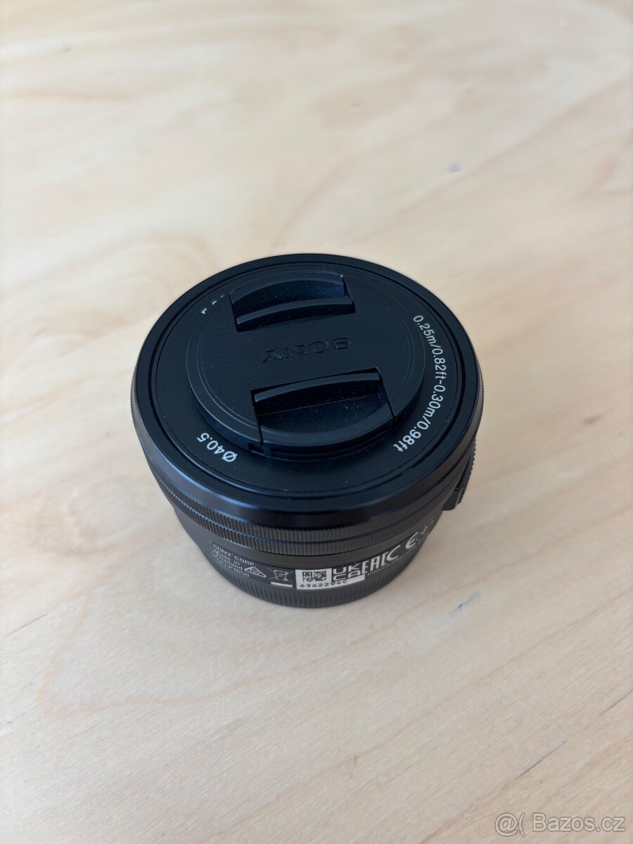Nový objektiv SONY E 16–50 mm, F3,5–5,6 OSS