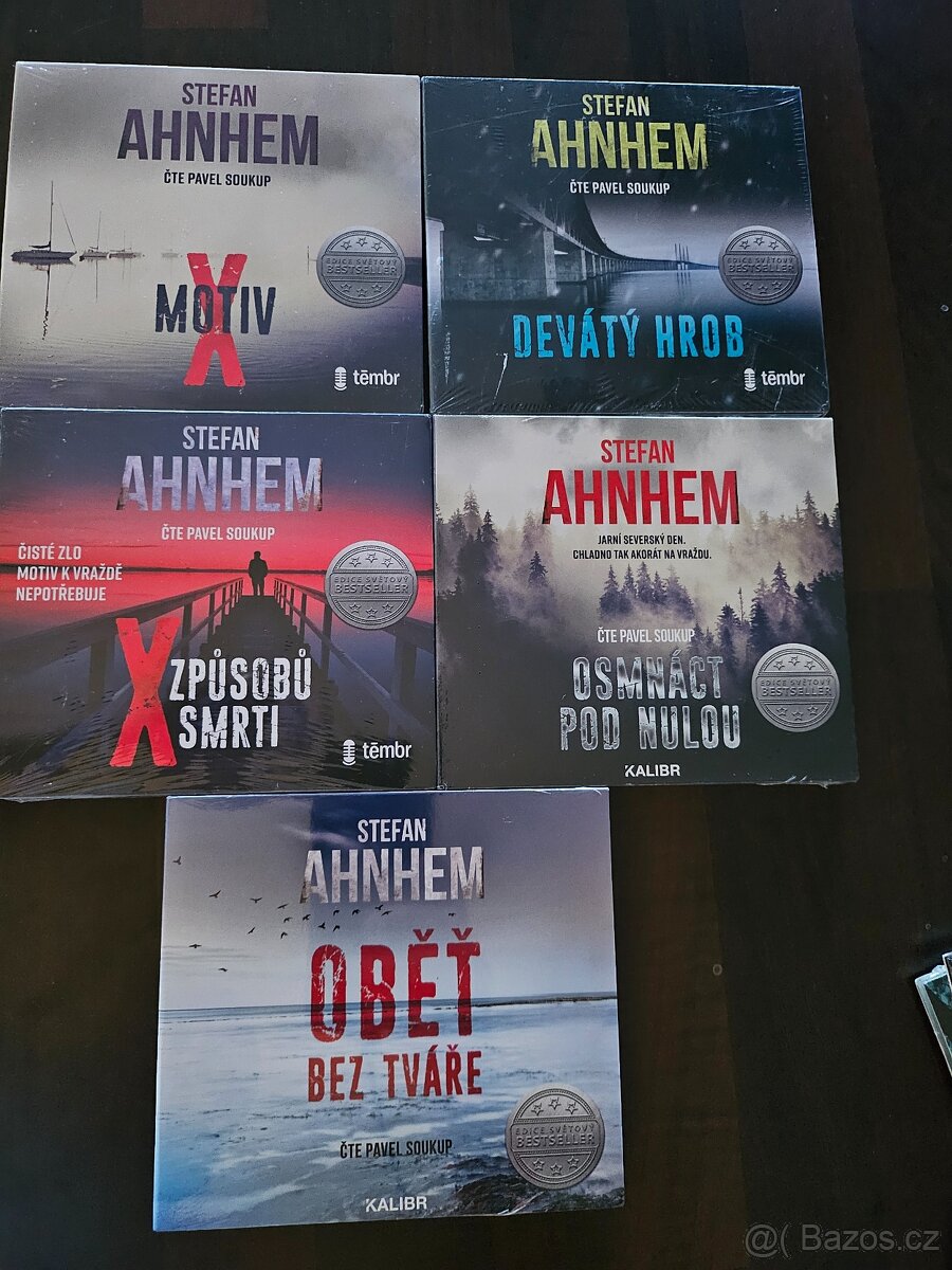 5x audio kniha stefan ahnhem nové